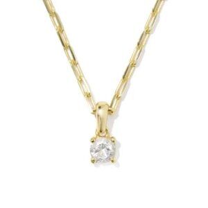 Lexi Gold Short Pendant Necklace